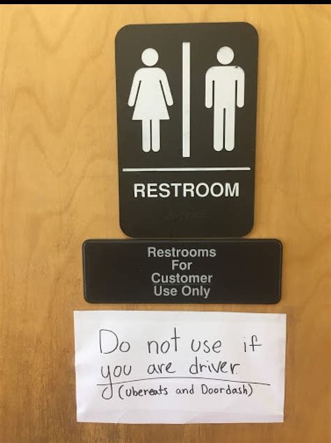 driver toilet